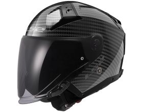 ΚΡΑΝΟΣ ΜΗΧΑΝΗΣ LS2 - Infinity II OF603 solid gloss Carbon -  ΚΡΑΝΟΣ ΜΗΧΑΝΗΣ LS2 - Infinity II OF603 solid gloss Carbon -