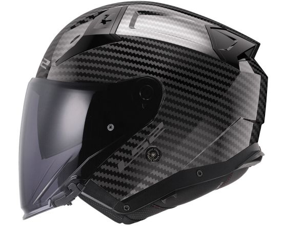 ΚΡΑΝΟΣ ΜΗΧΑΝΗΣ LS2 - Infinity II OF603 solid gloss Carbon ΚΡΑΝΟΣ ΜΗΧΑΝΗΣ LS2 - Infinity II OF603 solid gloss Carbon