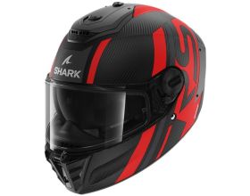 ΚΡΑΝΟΣ ΜΗΧΑΝΗΣ SHARK - Spartan RS Carbon Shawn mat black/red ΚΡΑΝΟΣ ΜΗΧΑΝΗΣ SHARK - Spartan RS Carbon Shawn mat black/red