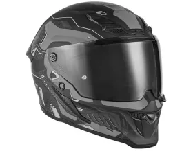 ΚΡΑΝΟΣ ΜΗΧΑΝΗΣ NOX - Goliath 22.06 Berserck black/grey mat + φιμέ ζελατίνα