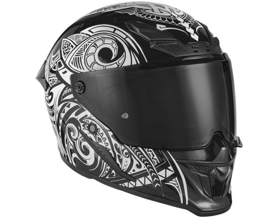 ΚΡΑΝΟΣ ΜΗΧΑΝΗΣ NOX - Goliath 22.06 Maori black/white + φιμέ ζελατίνα