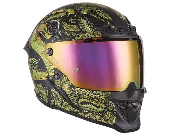 ΚΡΑΝΟΣ ΜΗΧΑΝΗΣ NOX - Goliath 22.06 Mythology black/gold mat + φιμέ ζελατίνα