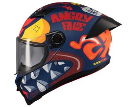 ΚΡΑΝΟΣ ΜΗΧΑΝΗΣ AXXIS - Fenix 22.06 Angry Face C5 blue/red mat - 