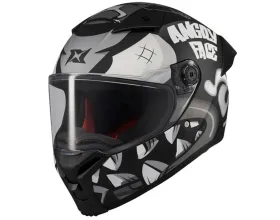 ΚΡΑΝΟΣ ΜΗΧΑΝΗΣ AXXIS - Fenix 22.06 Angry Face B2 black/grey mat