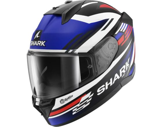 ΚΡΑΝΟΣ ΜΗΧΑΝΗΣ SHARK - D-Skwal 3 Firstlap KBR mat black/blue ΚΡΑΝΟΣ ΜΗΧΑΝΗΣ SHARK - D-Skwal 3 Firstlap KBR mat black/blue