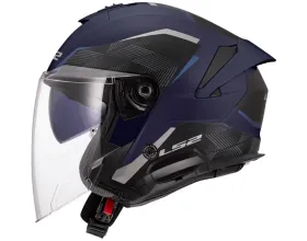 ΚΡΑΝΟΣ ΜΗΧΑΝΗΣ LS2 - Verso II OF618 Air mat navy blue