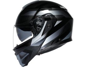 ΚΡΑΝΟΣ ΜΗΧΑΝΗΣ AGV - Streetmodular E2206 Ledro mat black/grey -  ΚΡΑΝΟΣ ΜΗΧΑΝΗΣ AGV - Streetmodular E2206 Ledro mat black/grey -