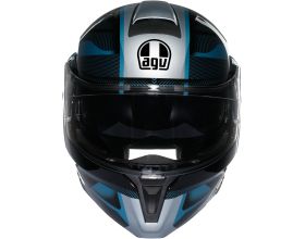 ΚΡΑΝΟΣ ΜΗΧΑΝΗΣ AGV - Streetmodular E2206 Ledro mat black/powder blue -  ΚΡΑΝΟΣ ΜΗΧΑΝΗΣ AGV - Streetmodular E2206 Ledro mat black/powder blue -