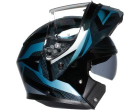 ΚΡΑΝΟΣ ΜΗΧΑΝΗΣ AGV - Streetmodular E2206 Ledro mat black/powder blue -  ΚΡΑΝΟΣ ΜΗΧΑΝΗΣ AGV - Streetmodular E2206 Ledro mat black/powder blue -