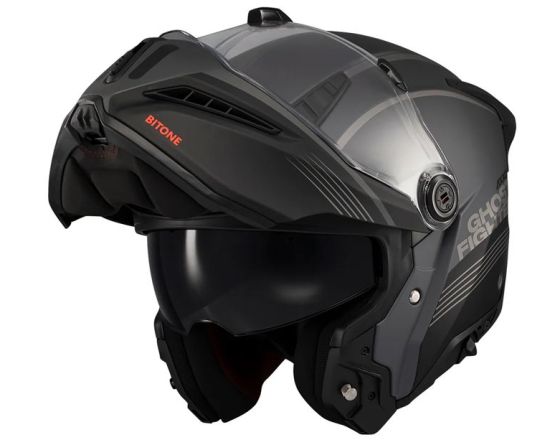 ΚΡΑΝΟΣ ΜΗΧΑΝΗΣ AXXIS - Ghostfighter Bitone C12 mat black/grey