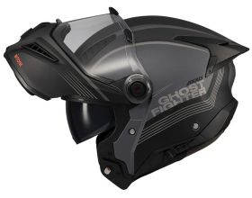 ΚΡΑΝΟΣ ΜΗΧΑΝΗΣ AXXIS - Ghostfighter Bitone C12 mat black/grey - 