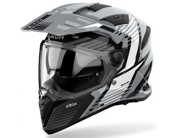 ΚΡΑΝΟΣ ΜΗΧΑΝΗΣ AIROH - Bandit E2206 Spicy gloss grey