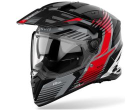 ΚΡΑΝΟΣ ΜΗΧΑΝΗΣ AIROH - Bandit E2206 Spicy gloss red ΚΡΑΝΟΣ ΜΗΧΑΝΗΣ AIROH - Bandit E2206 Spicy gloss red