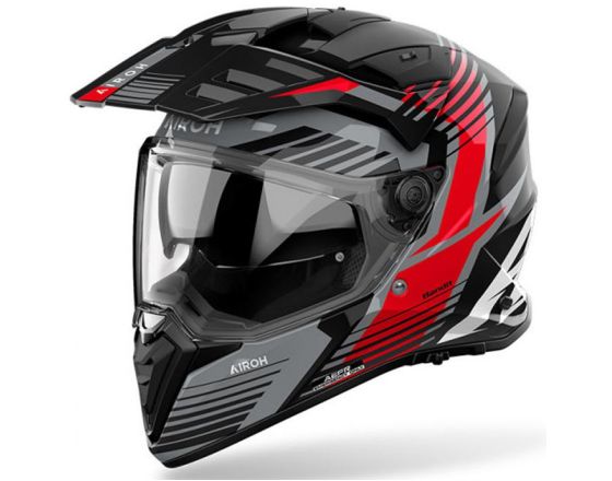 ΚΡΑΝΟΣ ΜΗΧΑΝΗΣ AIROH - Bandit E2206 Spicy gloss red