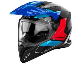 ΚΡΑΝΟΣ ΜΗΧΑΝΗΣ AIROH - Bandit E2206 Tune gloss black/blue/red ΚΡΑΝΟΣ ΜΗΧΑΝΗΣ AIROH - Bandit E2206 Tune gloss black/blue/red