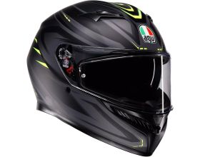 ΚΡΑΝΟΣ ΜΗΧΑΝΗΣ AGV - K3 E2206 MPLK Syth mat black/yellow ΚΡΑΝΟΣ ΜΗΧΑΝΗΣ AGV - K3 E2206 MPLK Syth mat black/yellow