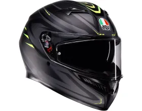 ΚΡΑΝΟΣ ΜΗΧΑΝΗΣ AGV - K3 E2206 MPLK Syth mat black/yellow