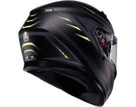 ΚΡΑΝΟΣ ΜΗΧΑΝΗΣ AGV - K3 E2206 MPLK Syth mat black/yellow -  ΚΡΑΝΟΣ ΜΗΧΑΝΗΣ AGV - K3 E2206 MPLK Syth mat black/yellow -