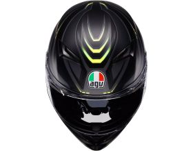 ΚΡΑΝΟΣ ΜΗΧΑΝΗΣ AGV - K3 E2206 MPLK Syth mat black/yellow -  ΚΡΑΝΟΣ ΜΗΧΑΝΗΣ AGV - K3 E2206 MPLK Syth mat black/yellow -