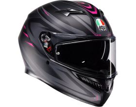 ΚΡΑΝΟΣ ΜΗΧΑΝΗΣ AGV - K3 E2206 MPLK Syth mat black/pink ΚΡΑΝΟΣ ΜΗΧΑΝΗΣ AGV - K3 E2206 MPLK Syth mat black/pink