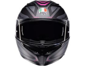 ΚΡΑΝΟΣ ΜΗΧΑΝΗΣ AGV - K3 E2206 MPLK Syth mat black/pink -  ΚΡΑΝΟΣ ΜΗΧΑΝΗΣ AGV - K3 E2206 MPLK Syth mat black/pink -