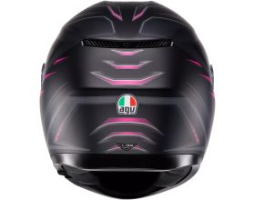 ΚΡΑΝΟΣ ΜΗΧΑΝΗΣ AGV - K3 E2206 MPLK Syth mat black/pink -  ΚΡΑΝΟΣ ΜΗΧΑΝΗΣ AGV - K3 E2206 MPLK Syth mat black/pink -