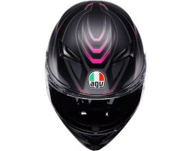 ΚΡΑΝΟΣ ΜΗΧΑΝΗΣ AGV - K3 E2206 MPLK Syth mat black/pink -  ΚΡΑΝΟΣ ΜΗΧΑΝΗΣ AGV - K3 E2206 MPLK Syth mat black/pink -