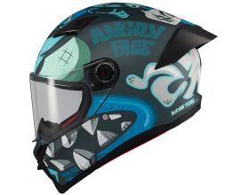 ΚΡΑΝΟΣ ΜΗΧΑΝΗΣ AXXIS - Fenix 22.06 Angry Face C7 black/blue mat -  ΚΡΑΝΟΣ ΜΗΧΑΝΗΣ AXXIS - Fenix 22.06 Angry Face C7 black/blue mat -