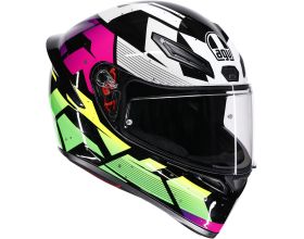ΚΡΑΝΟΣ ΜΗΧΑΝΗΣ AGV - K1 S E2206 Punkpulse black/purple/lime ΚΡΑΝΟΣ ΜΗΧΑΝΗΣ AGV - K1 S E2206 Punkpulse black/purple/lime