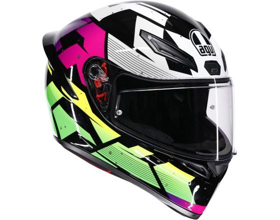 ΚΡΑΝΟΣ ΜΗΧΑΝΗΣ AGV - K1 S E2206 Punkpulse black/purple/lime