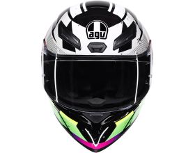 ΚΡΑΝΟΣ ΜΗΧΑΝΗΣ AGV - K1 S E2206 Punkpulse black/purple/lime - 