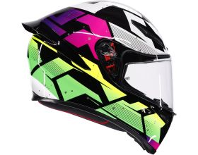 ΚΡΑΝΟΣ ΜΗΧΑΝΗΣ AGV - K1 S E2206 Punkpulse black/purple/lime - 