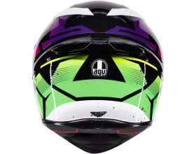 ΚΡΑΝΟΣ ΜΗΧΑΝΗΣ AGV - K1 S E2206 Punkpulse black/purple/lime - 