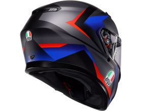 ΚΡΑΝΟΣ ΜΗΧΑΝΗΣ AGV - K3 E2206 MPLK Striga mat black/blue/red -  ΚΡΑΝΟΣ ΜΗΧΑΝΗΣ AGV - K3 E2206 MPLK Striga mat black/blue/red -