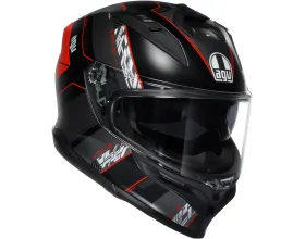 ΚΡΑΝΟΣ ΜΗΧΑΝΗΣ AGV - K7 MPLK E22.06 Kyber mat black/red