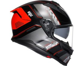 ΚΡΑΝΟΣ ΜΗΧΑΝΗΣ AGV - K7 MPLK E22.06 Kyber mat black/red - 