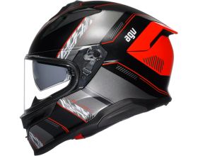 ΚΡΑΝΟΣ ΜΗΧΑΝΗΣ AGV - K7 MPLK E22.06 Kyber mat black/red - 
