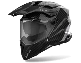 ΚΡΑΝΟΣ ΜΗΧΑΝΗΣ AIROH - Commander 2 E2206 full carbon gloss ΚΡΑΝΟΣ ΜΗΧΑΝΗΣ AIROH - Commander 2 E2206 full carbon gloss
