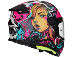 ΠΑΙΔΙΚΟ ΚΡΑΝΟΣ LS2 - FF812 Kid Cyberg mat purple/cyan -  ΠΑΙΔΙΚΟ ΚΡΑΝΟΣ LS2 - FF812 Kid Cyberg mat purple/cyan -