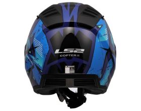 ΚΡΑΝΟΣ ΜΗΧΑΝΗΣ LS2 - Copter II OF600 22.06 Kanji black/blue -  ΚΡΑΝΟΣ ΜΗΧΑΝΗΣ LS2 - Copter II OF600 22.06 Kanji black/blue -