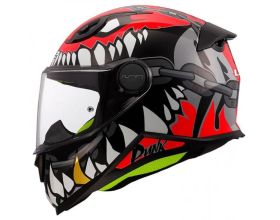 ΠΑΙΔΙΚΟ ΚΡΑΝΟΣ LS2 - FF812 Kid Punk gloss black/red - 