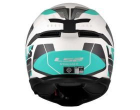 ΚΡΑΝΟΣ ΜΗΧΑΝΗΣ LS2 - FF808 Stream II Road mat cyan/light grey -  ΚΡΑΝΟΣ ΜΗΧΑΝΗΣ LS2 - FF808 Stream II Road mat cyan/light grey -