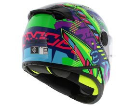 ΠΑΙΔΙΚΟ ΚΡΑΝΟΣ LS2 - FF812 Kid Svent gloss blue/green -  ΠΑΙΔΙΚΟ ΚΡΑΝΟΣ LS2 - FF812 Kid Svent gloss blue/green -