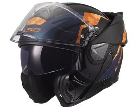 ΚΡΑΝΟΣ ΜΗΧΑΝΗΣ LS2 - Advant II FF910 Glide mat black/orange -  ΚΡΑΝΟΣ ΜΗΧΑΝΗΣ LS2 - Advant II FF910 Glide mat black/orange -