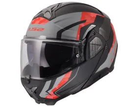 ΚΡΑΝΟΣ ΜΗΧΑΝΗΣ LS2 - Advant II FF910 Glide mat black/grey/red