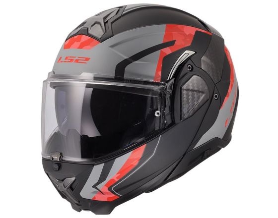 ΚΡΑΝΟΣ ΜΗΧΑΝΗΣ LS2 - Advant II FF910 Glide mat black/grey/red ΚΡΑΝΟΣ ΜΗΧΑΝΗΣ LS2 - Advant II FF910 Glide mat black/grey/red
