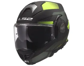 ΚΡΑΝΟΣ ΜΗΧΑΝΗΣ LS2 - Advant X FF901 Nova mat black/yellow + φιμέ ζελατίνα