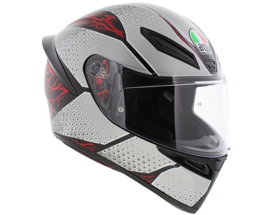 ΚΡΑΝΟΣ ΜΗΧΑΝΗΣ AGV - K1 S E2206 Speedarmor mat black/grey/red