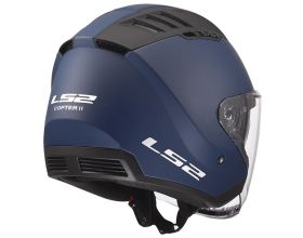 ΚΡΑΝΟΣ ΜΗΧΑΝΗΣ LS2 - Copter II OF600 22.06 mat navy blue -  ΚΡΑΝΟΣ ΜΗΧΑΝΗΣ LS2 - Copter II OF600 22.06 mat navy blue -
