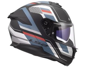 ΚΡΑΝΟΣ ΜΗΧΑΝΗΣ LS2 - FF808 Stream II Vintage mat black/petrol -  ΚΡΑΝΟΣ ΜΗΧΑΝΗΣ LS2 - FF808 Stream II Vintage mat black/petrol -